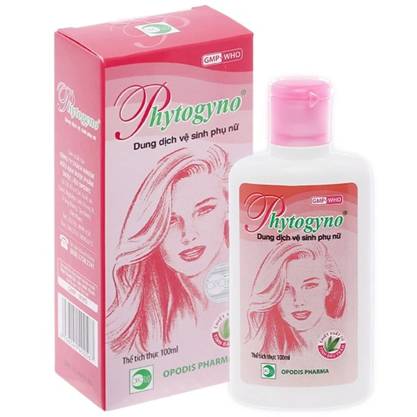 Dung dịch vệ sinh phụ nữ Phytogyno ngừa và trị viêm âm đạo, khử mùi